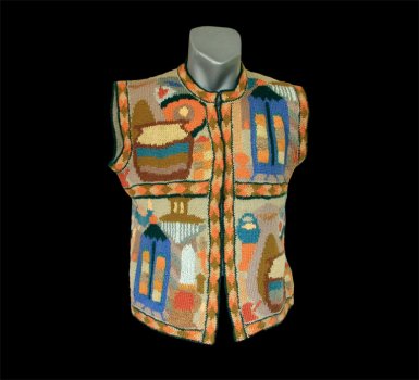 A vest from Geoffrey, front side.